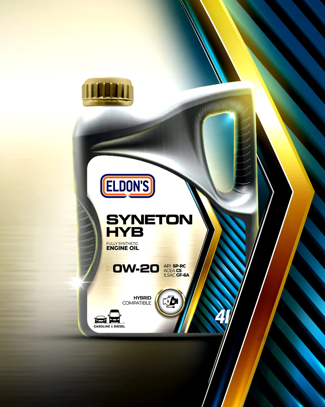 engine oil label