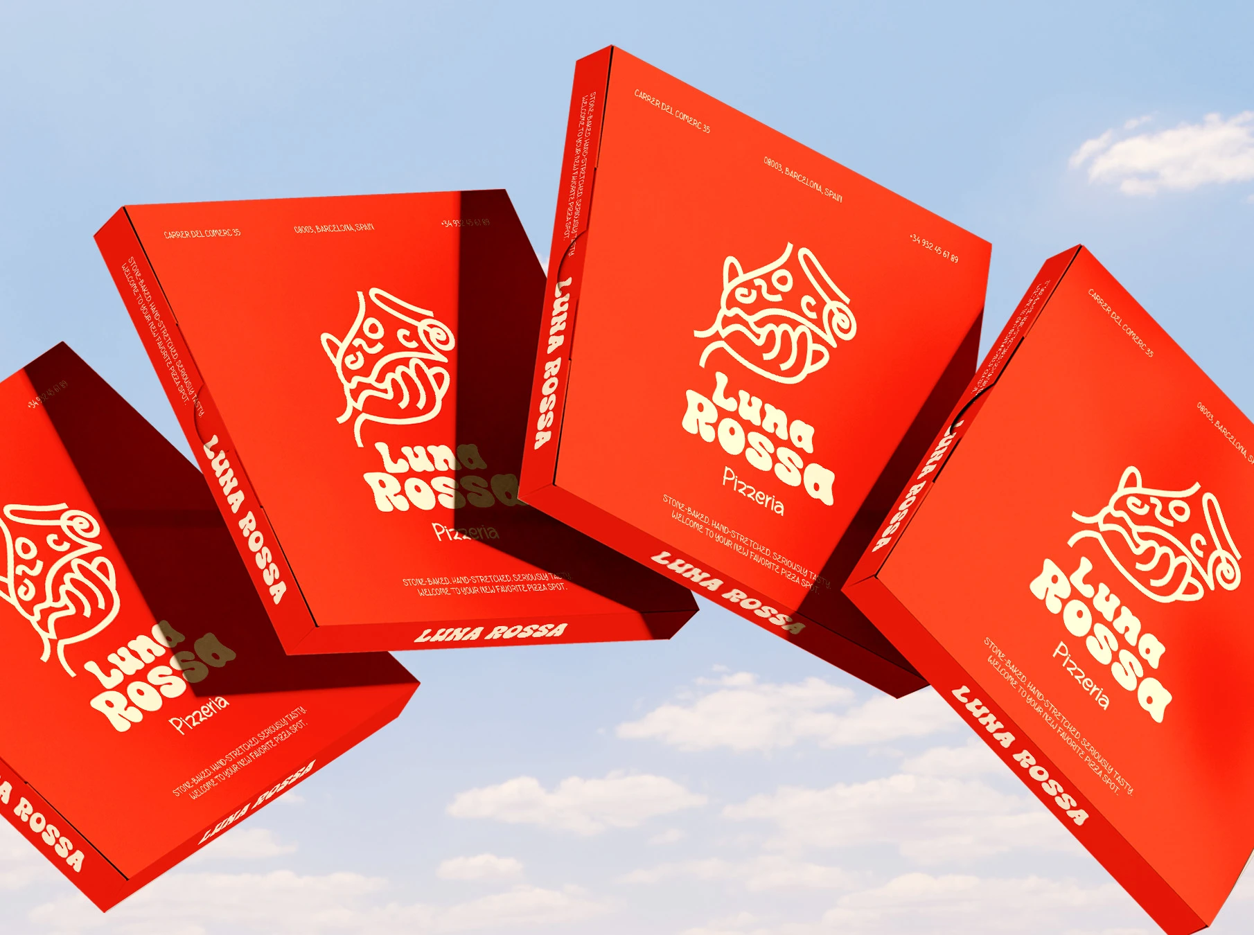 pizza branding