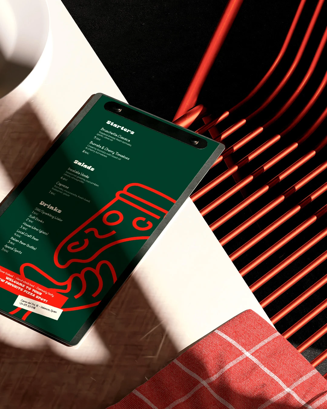 restaurant menu design