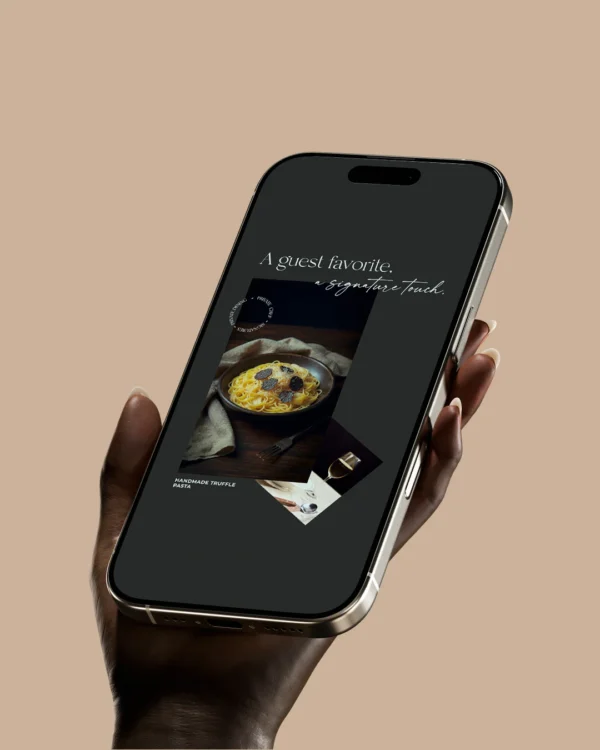 how private chefs can grow on Instagram