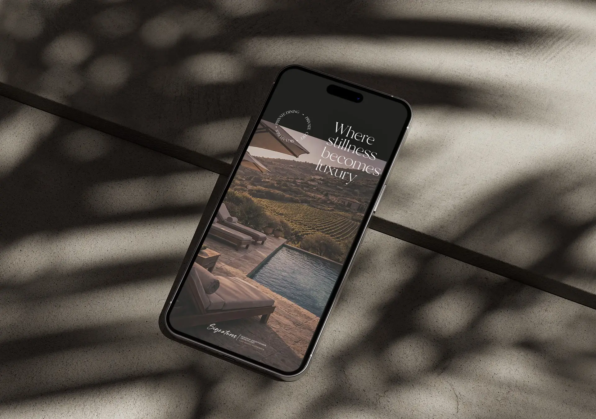 Hospitality social media Design