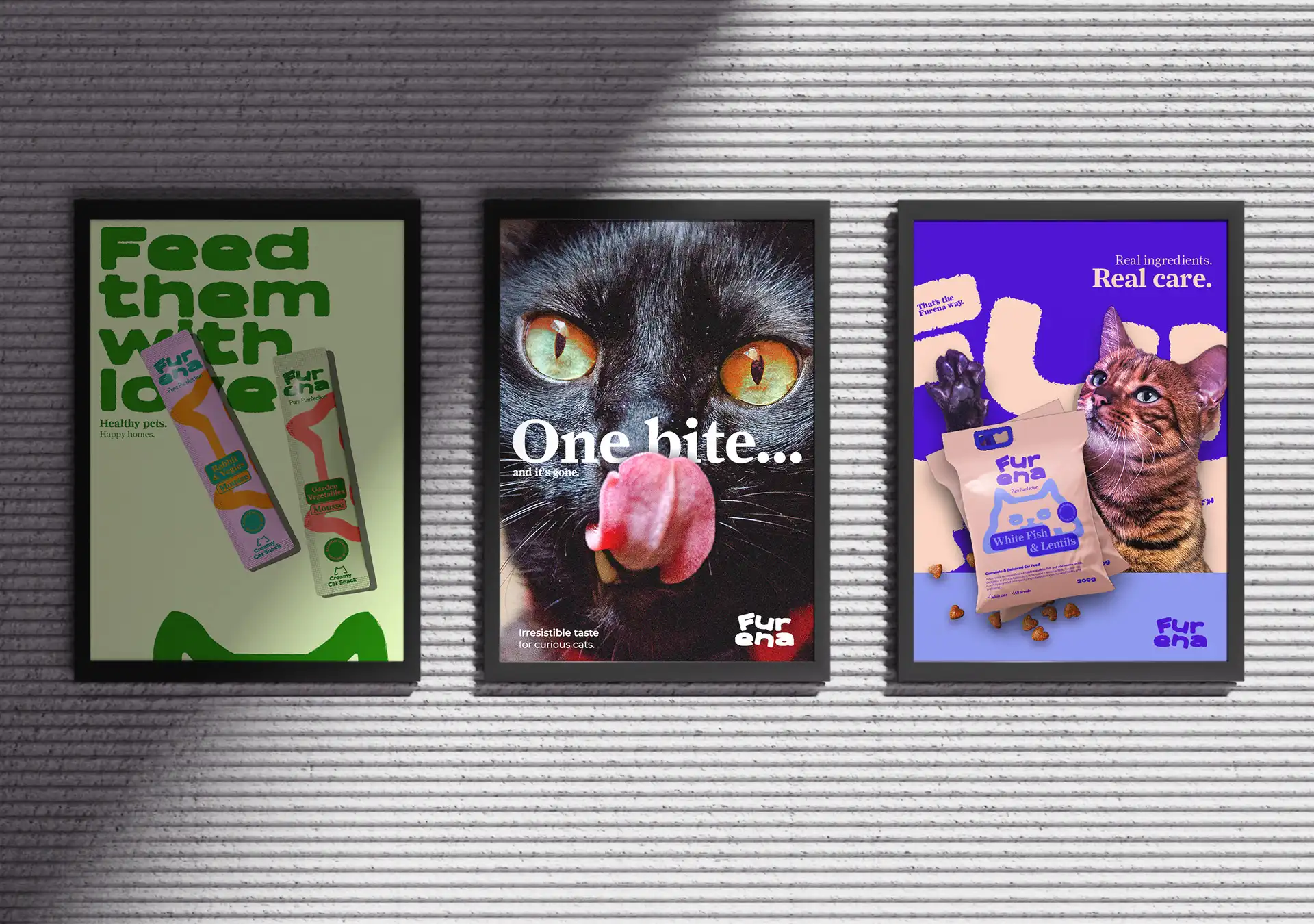 modern pet food brand identity