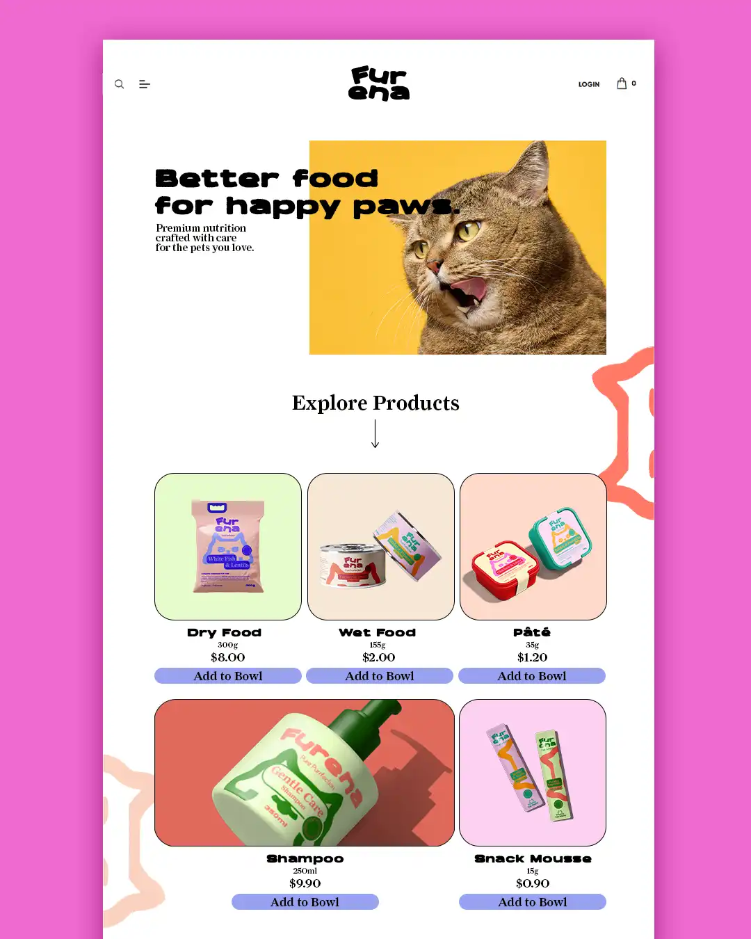 pet brand visual identity