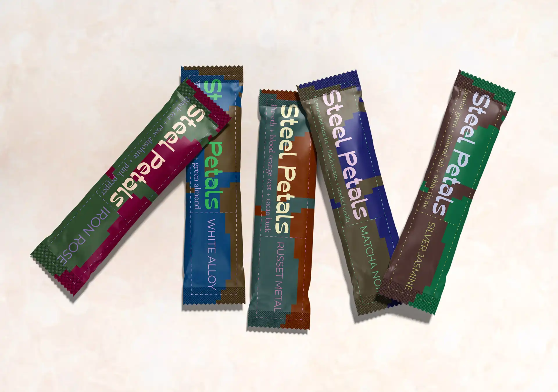 Art-directed tea campaign