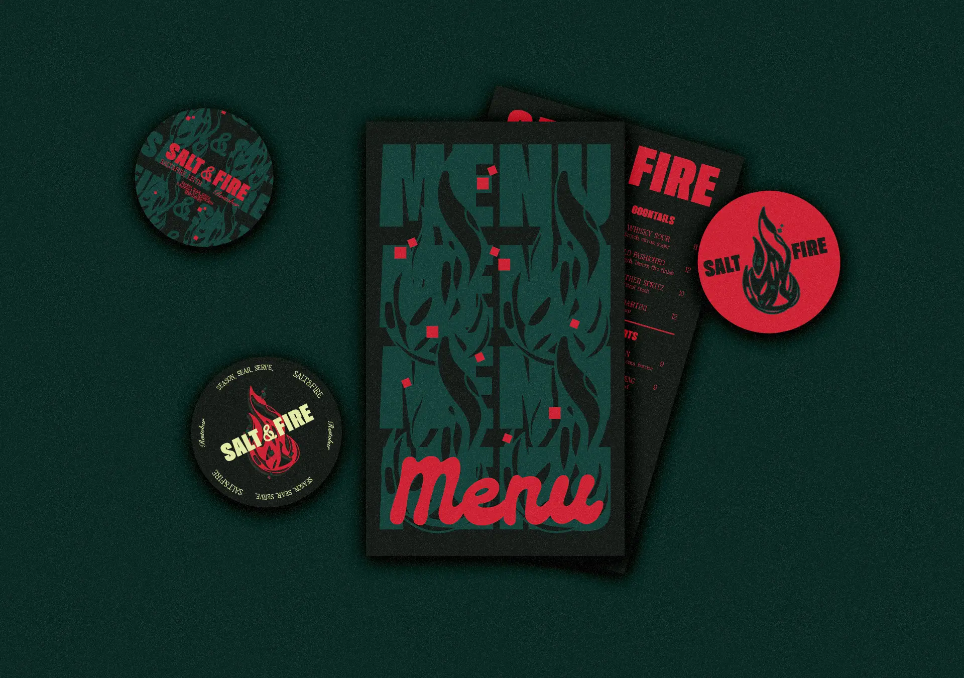 bar and restaurant identity