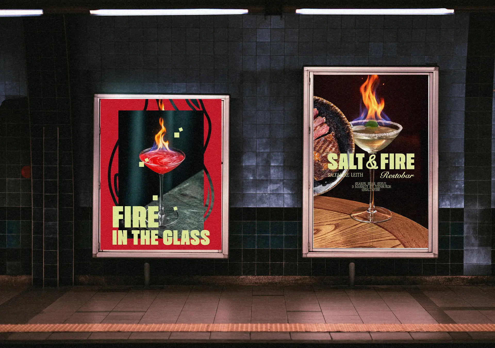 restobar brand identity