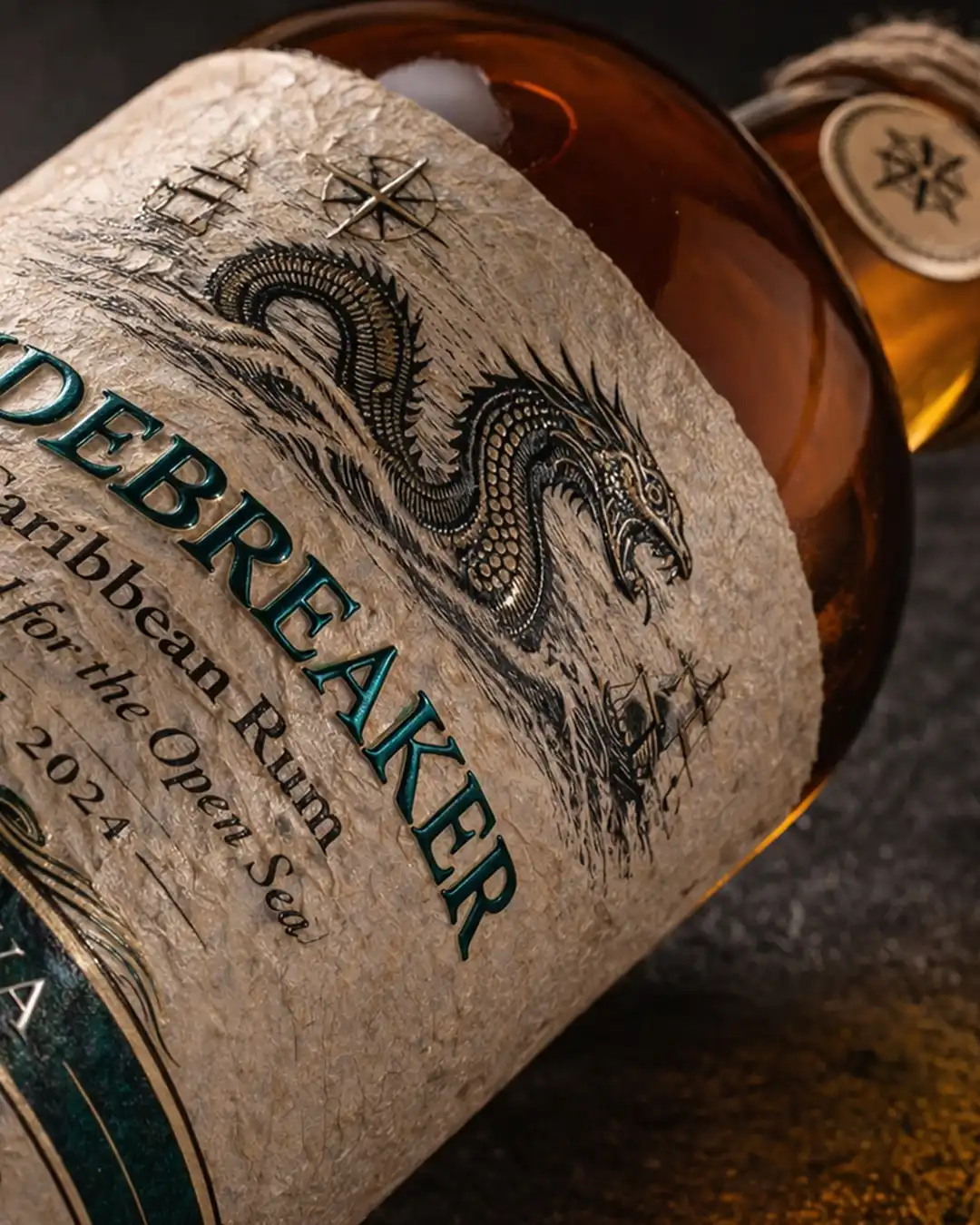 drink premium label deisgn