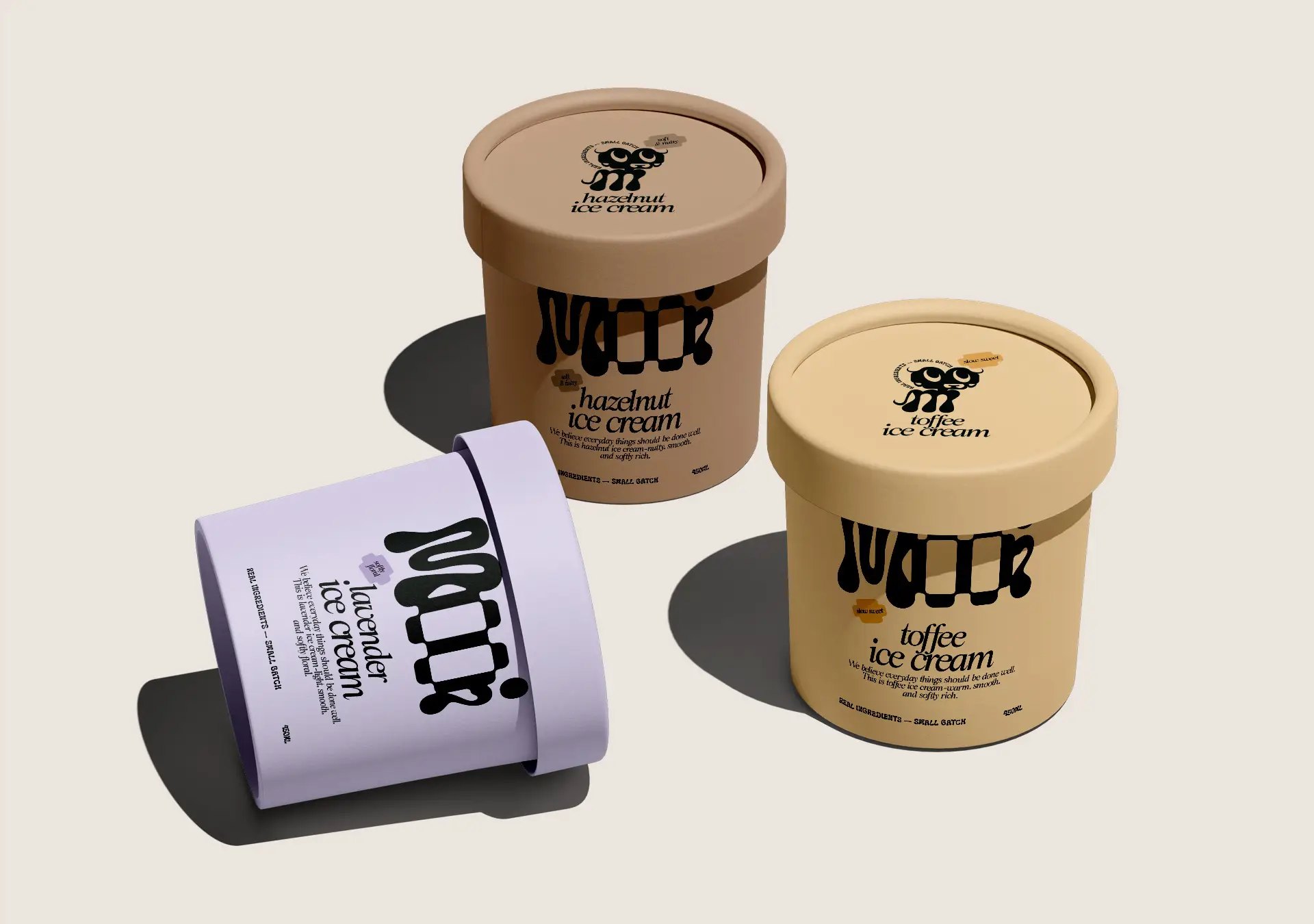 premium dairy branding