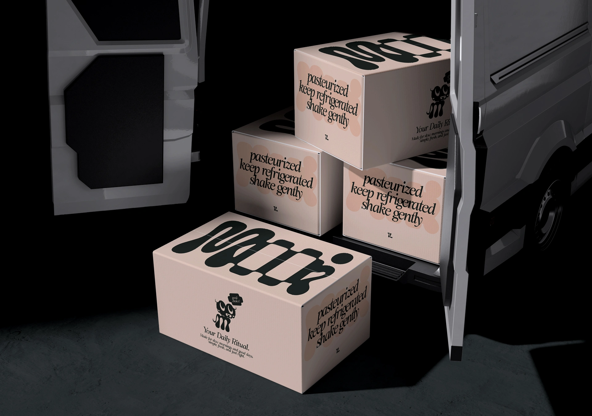 dairy brand identity