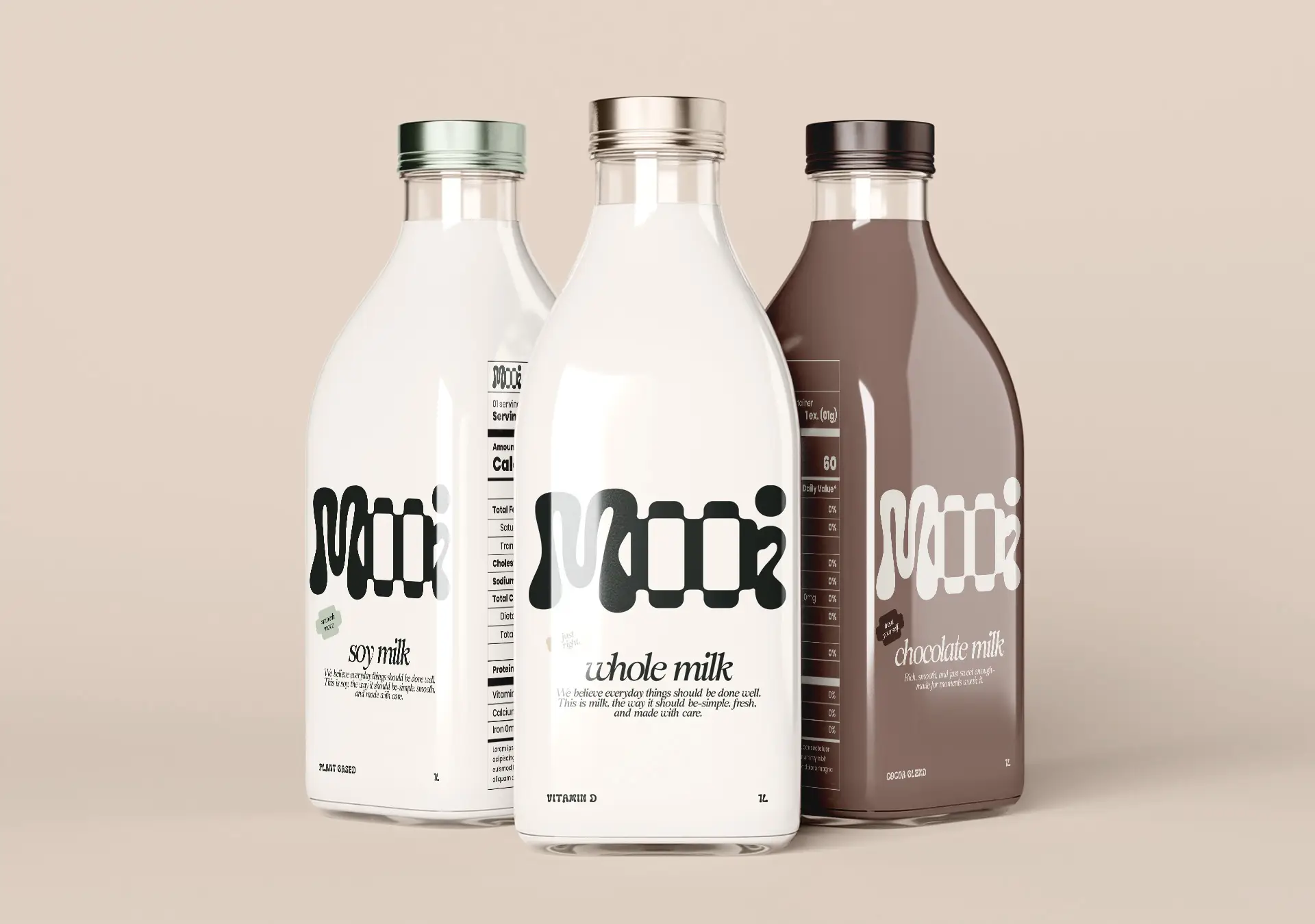 milk packaging design