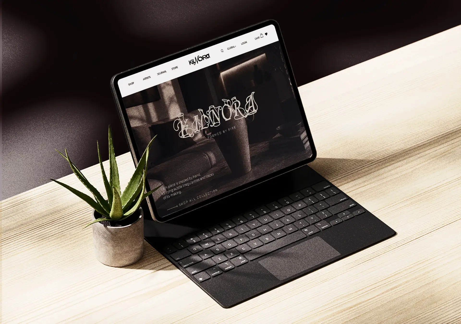ceramic website design