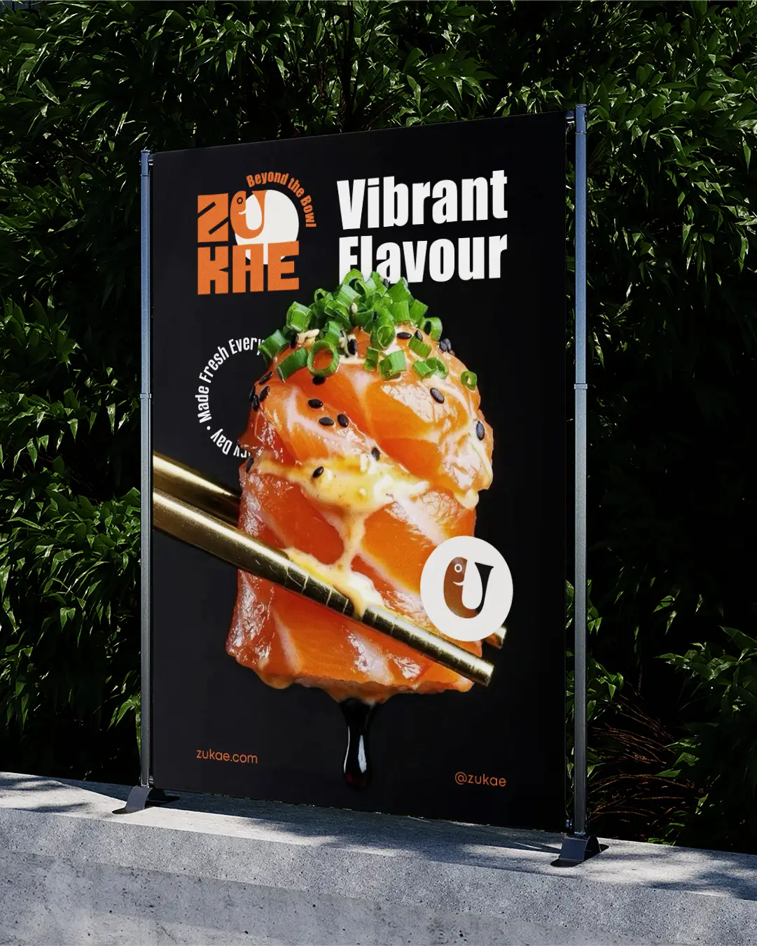 asian restautrant poster design