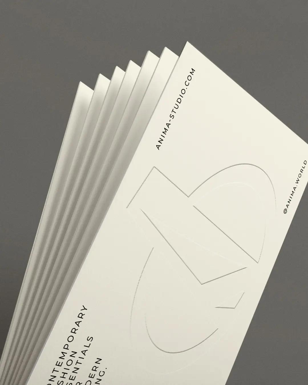 fashion business card design