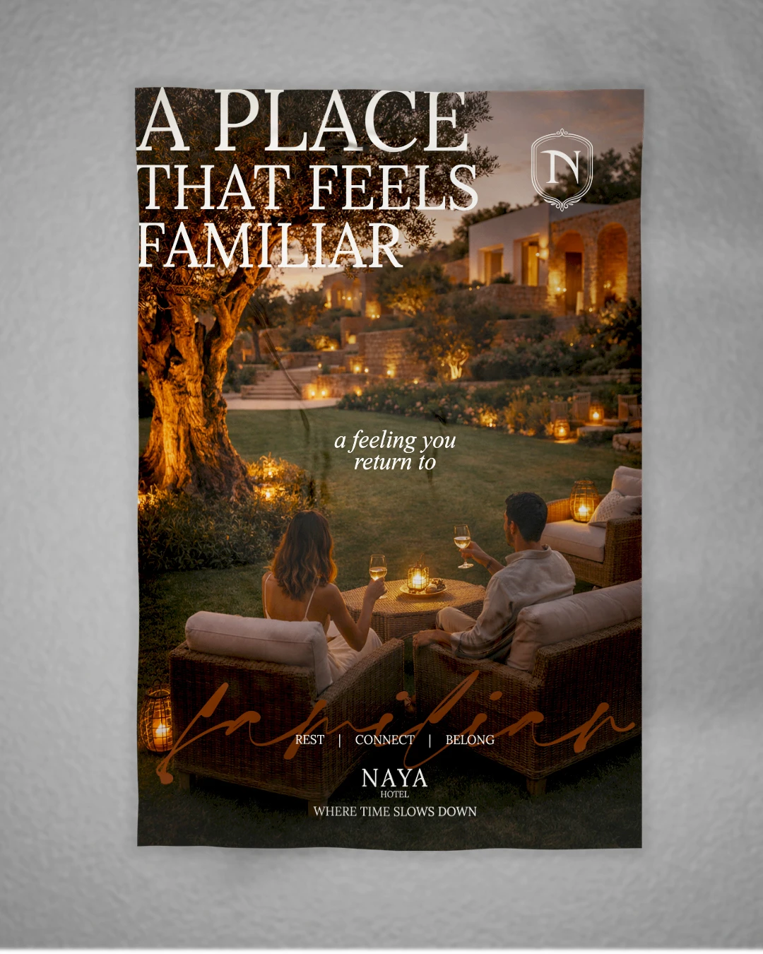 hotel poster design