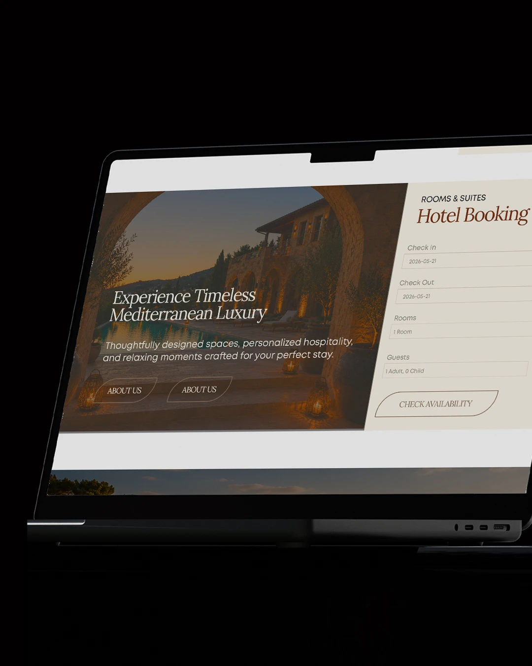 Hospitality Website Design