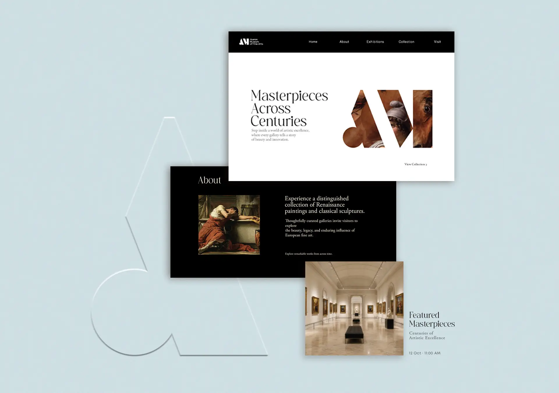 Museum website design