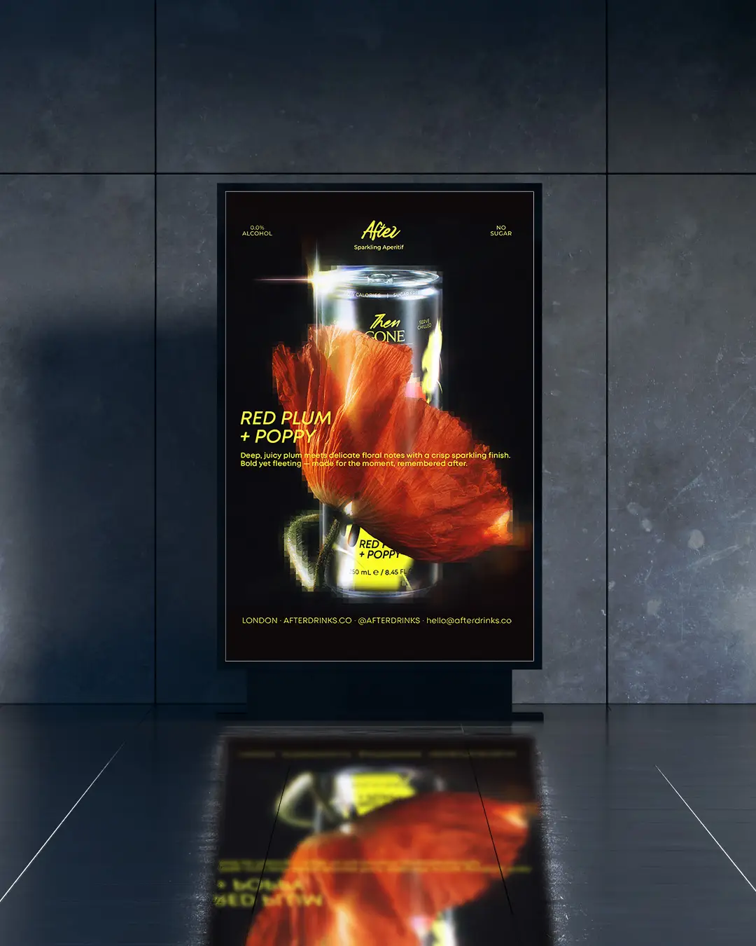 Beverage Poster Design