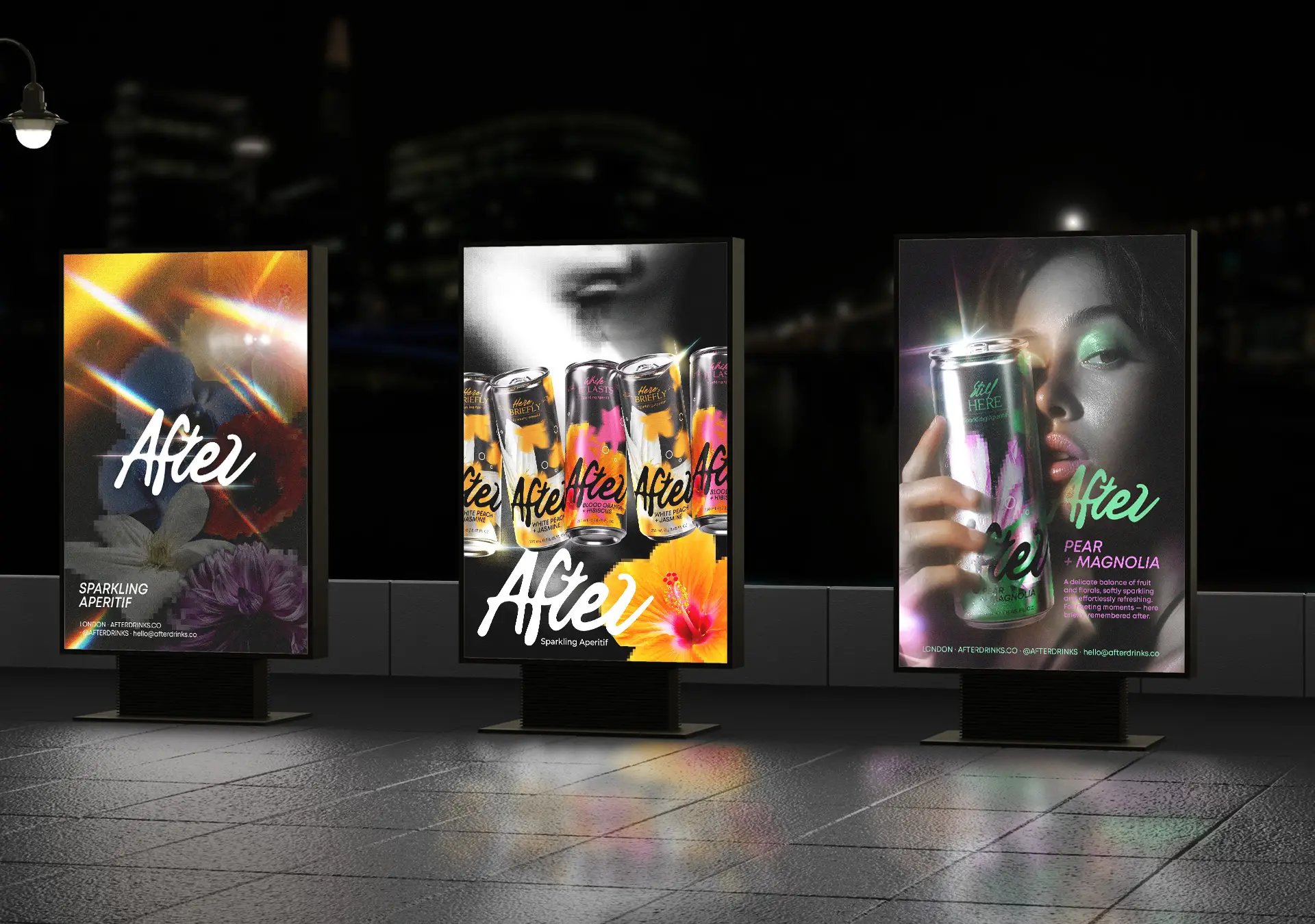 Beverage Poster Design