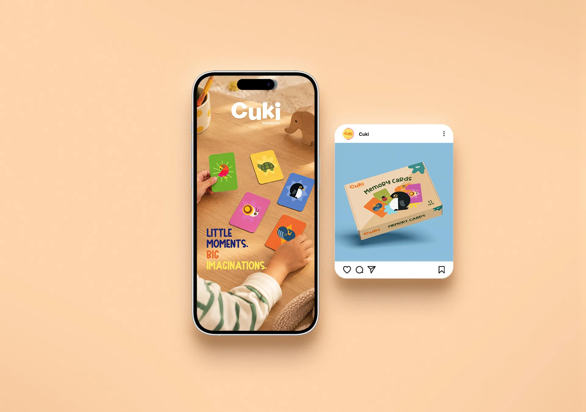 children’s product social media design