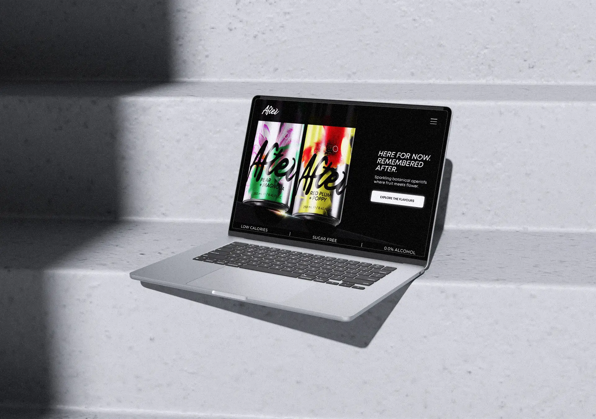 Beverage Website Design